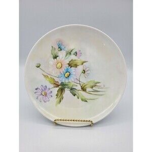 Vintage Plate Bavaria Schumann Arzberg Germany Artist Signed Hand Painted Decor